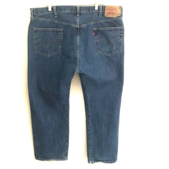 Levi’s 501 buttonfly denim jeans mens 44 - Picture 2 of 9